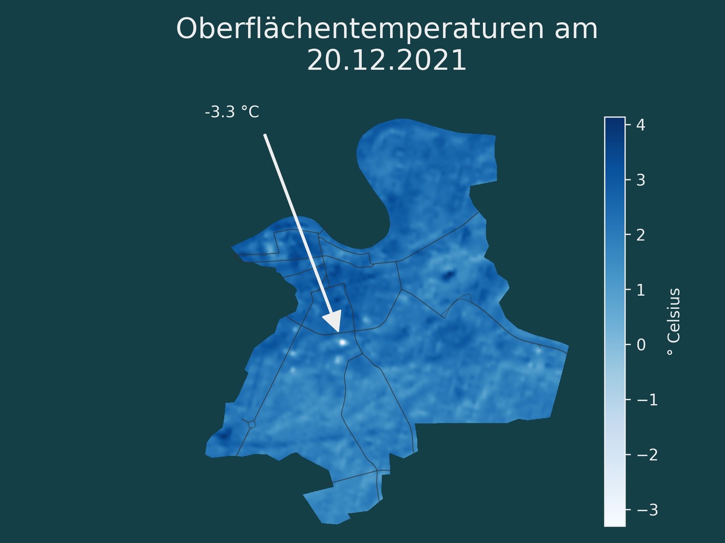 Minimum surface temperature